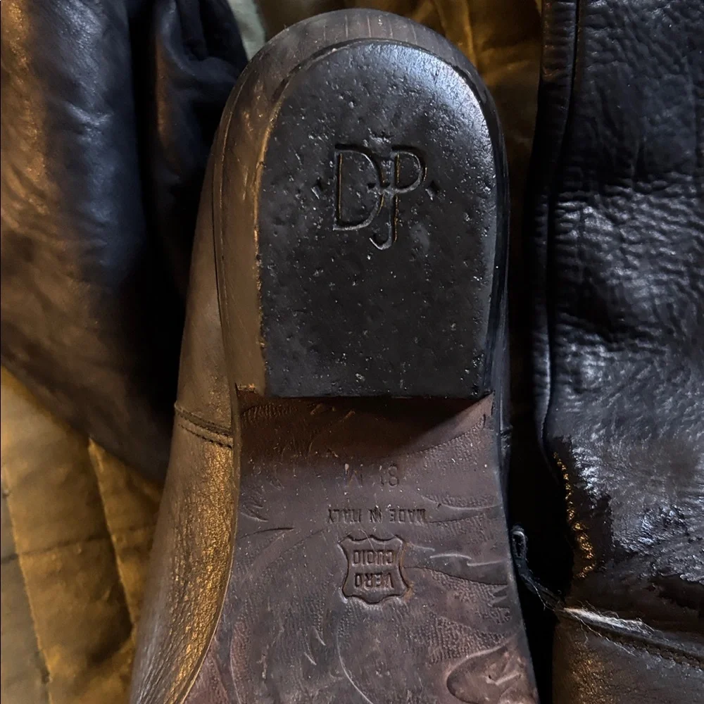 Slouch boot real leather - Picture 4 of 4